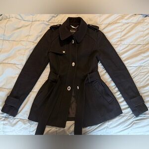 Express WOOL Trench Coat with Belt